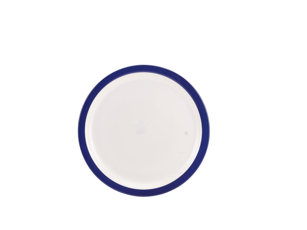 [BC-NMEL9PL-BLB] GenWare Melamine Blue Band Plate 22.5cm/ 9" (Pack of 12)