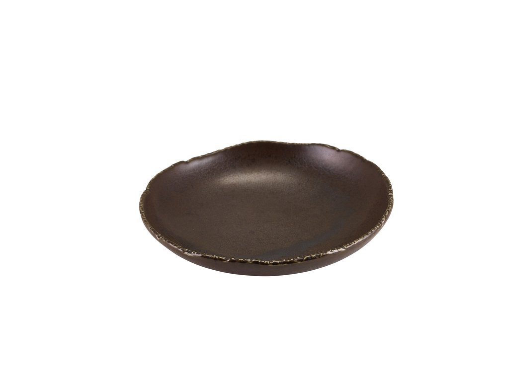 [BC-NCB-RKBK20] Roko Porcelain Cinder Black Coupe Bowl 20cm (Pack of 6)