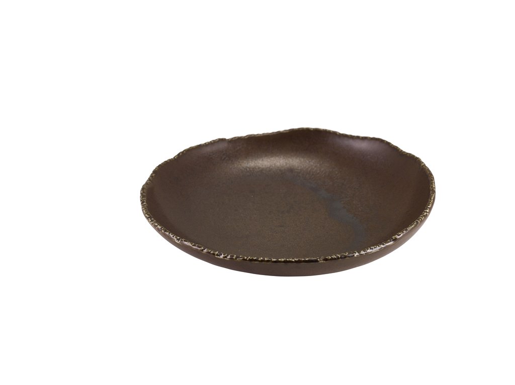 [BC-NCB-RKBK23] Roko Porcelain Cinder Black Coupe Bowl 25cm (Pack of 3)