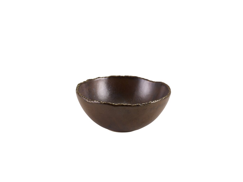 [BC-NBW-RKBK15] Roko Porcelain Cinder Black Bowl 15cm (Pack of 4)