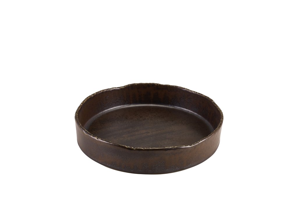 [BC-NPB-RKBK21] Roko Porcelain Cinder Black Presentation Bowl 20.5cm (Pack of 4)