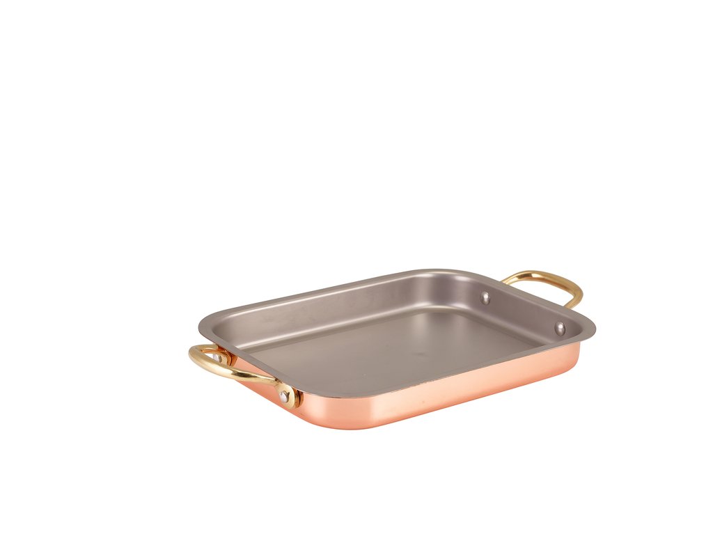 [BC-NSDT2720C] GenWare Copper Plated Deep Tray 27.5 x 20.25cm (Pack of 3)