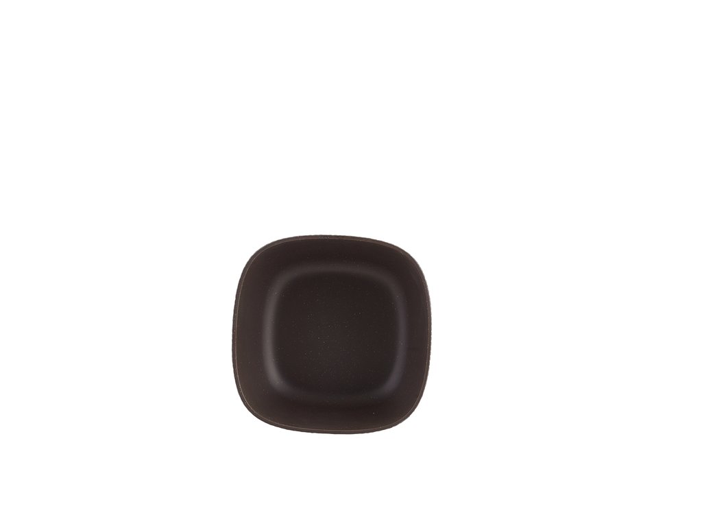 [BC-NAR181102] GenWare Melamine Black Aria Square Buffet Bowl 18.5cm