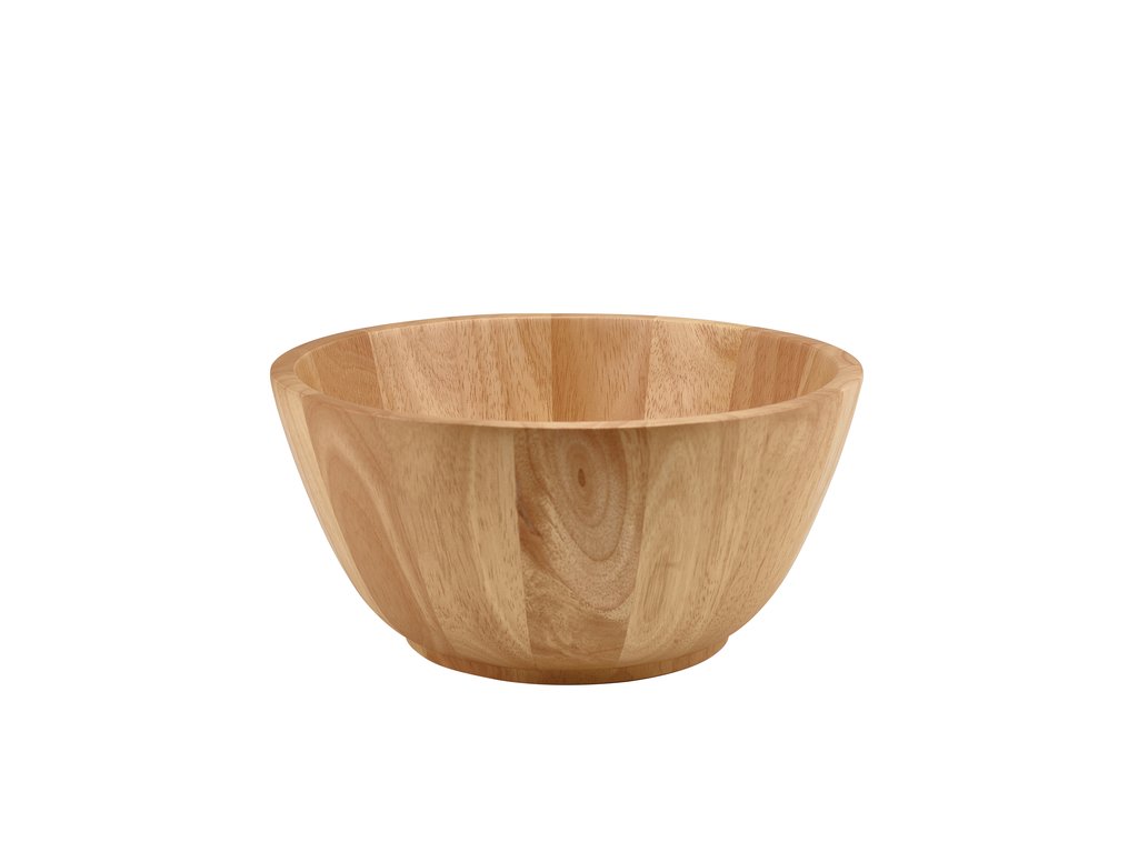 [BC-NWBWL25H] GenWare FSC 100% Hevea Wood Bowl 25Dia x 12cm