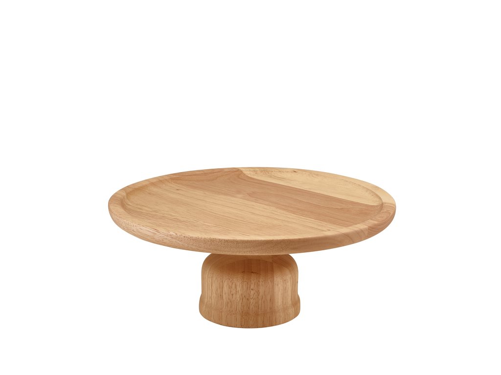 [BC-NWCS12H] GenWare FSC 100% Hevea Wood Cake Stand