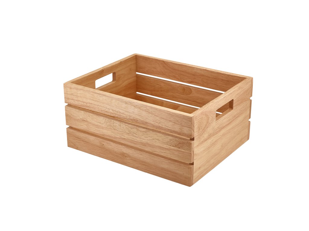 [BC-NRSR-W3226H] Genware FSC 100% Hevea Wood Box/ Riser GN 1/2
