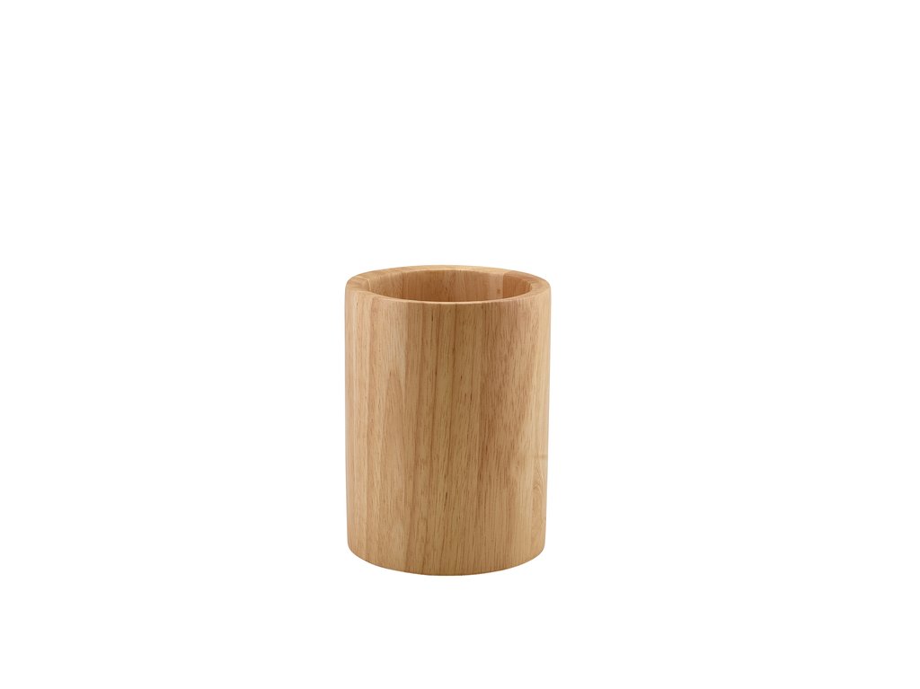 [BC-NWCC10H] GenWare FSC 100% Hevea Wood Cutlery Cylinder