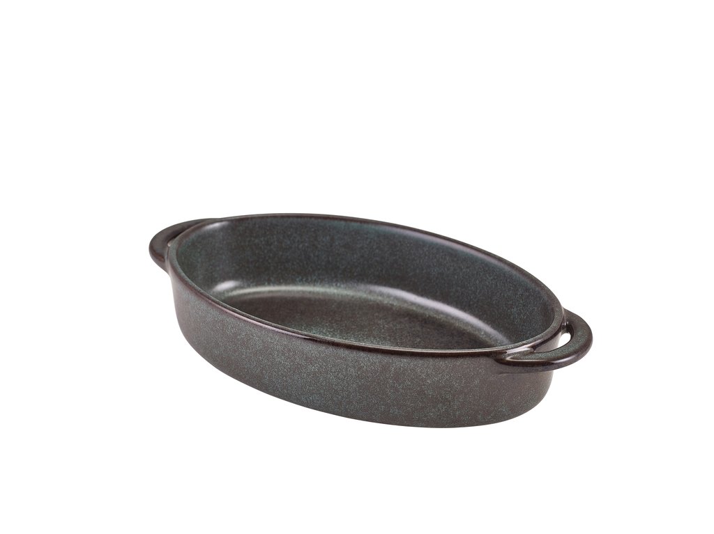 [BC-NCT-OD18CV] Forge Cove Stoneware Oval Dish 17.5 x 11.5 x 4cm (Pack of 6)