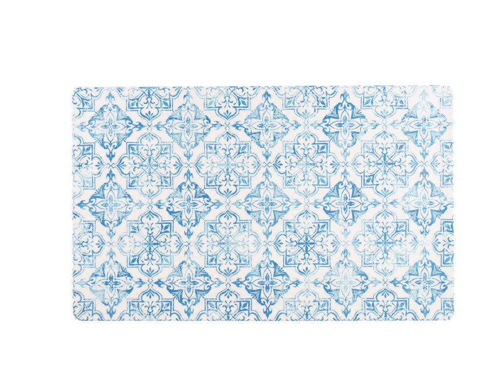 [BC-NTL110328] GenWare Melamine Blue Talavera GN 1/1 Platter