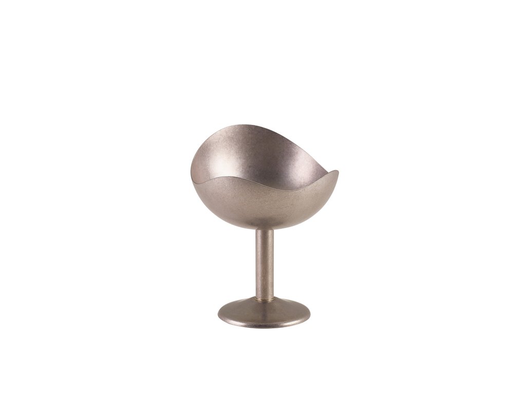 GenWare Vintage Steel Curved Bowl Sundae Cup (Pack of 12)