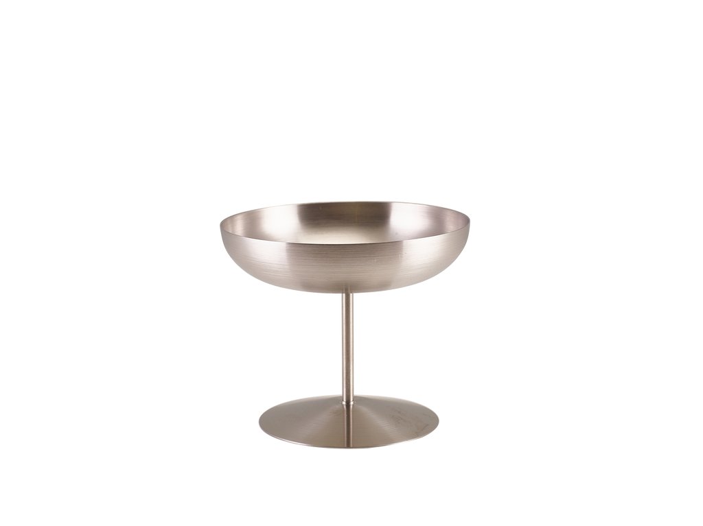 [BC-NSUNSB10] GenWare Stainless Steel Shallow Bowl Sundae Cup (Pack of 12)