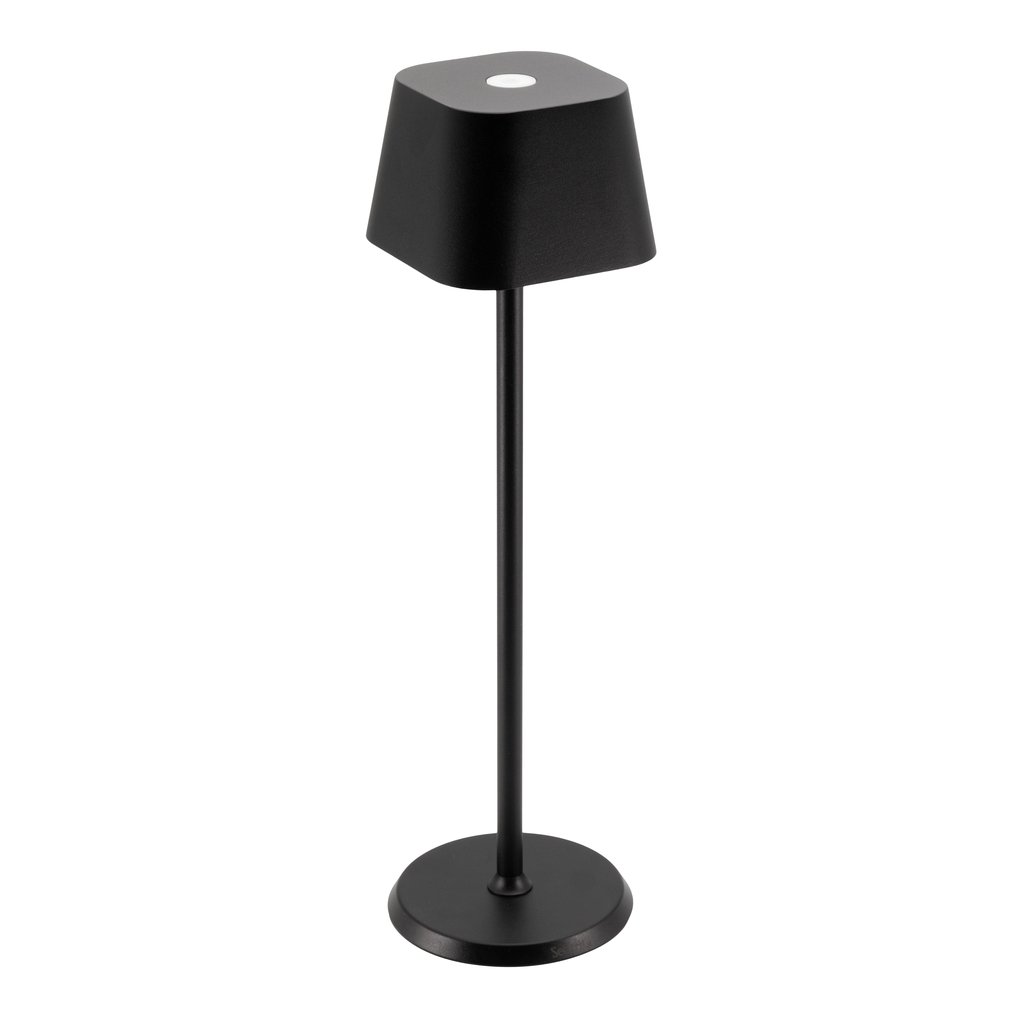 [BC-NLP-GE-BL] Georgina LED Cordless Table Lamp Black 38cm