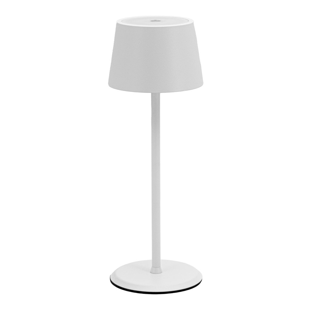 [BC-NLP-MC-WT] Monte Carlo LED Cordless Table Lamp White 22cm