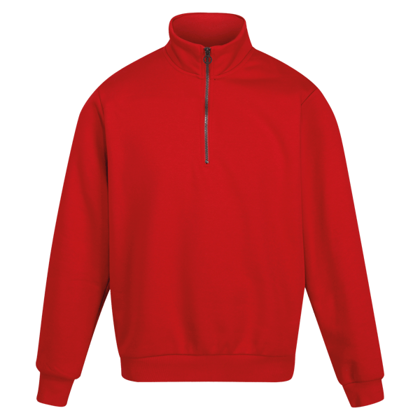 [TRF685 42D 40] Regatta Professional Pro 1/4 Zip Swtshirt (XS, Classic Red)