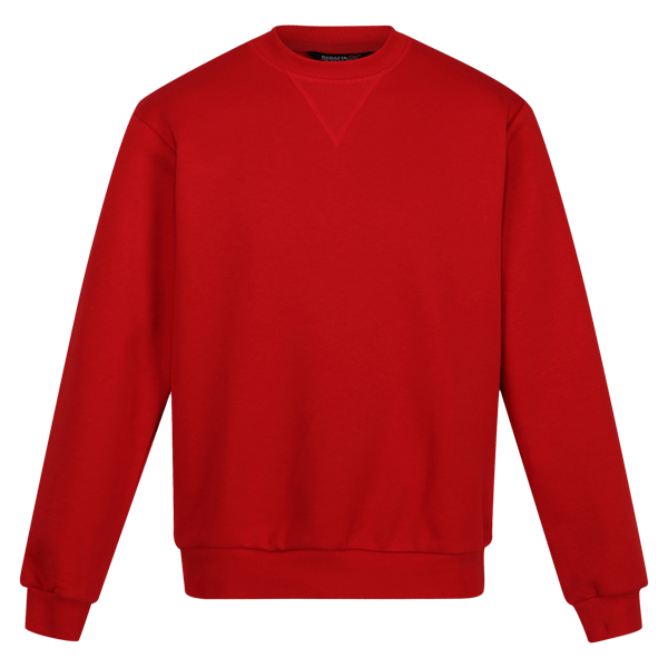 [TRF686 42D 40] Regatta Professional Pro Crew Neck Sweatshirt (XS, Classic Red)