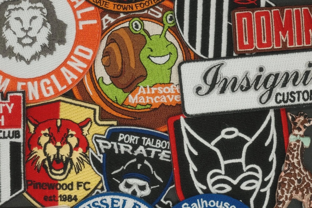 [INS-EMB-89] Embroidered Badge - 100% Embroidered 89mm (3.5")