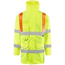 PUTFORD Leo EcoViz 4K Baffle Lined Anorak with Red Braces