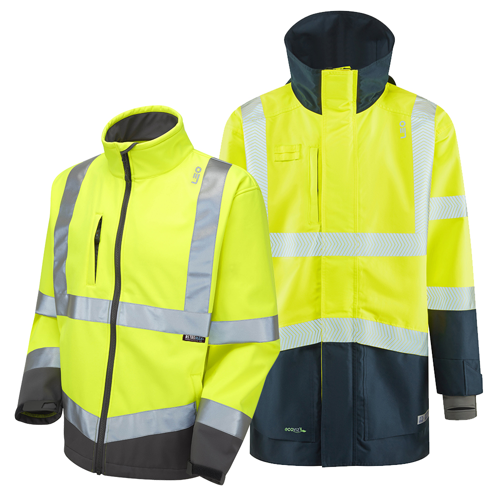[A04/SJ01-Y/NV-LEO-S] CLOVELLY + BUCKLAND Leo 3-in-1 Anorak + Softshell Jacket (S)