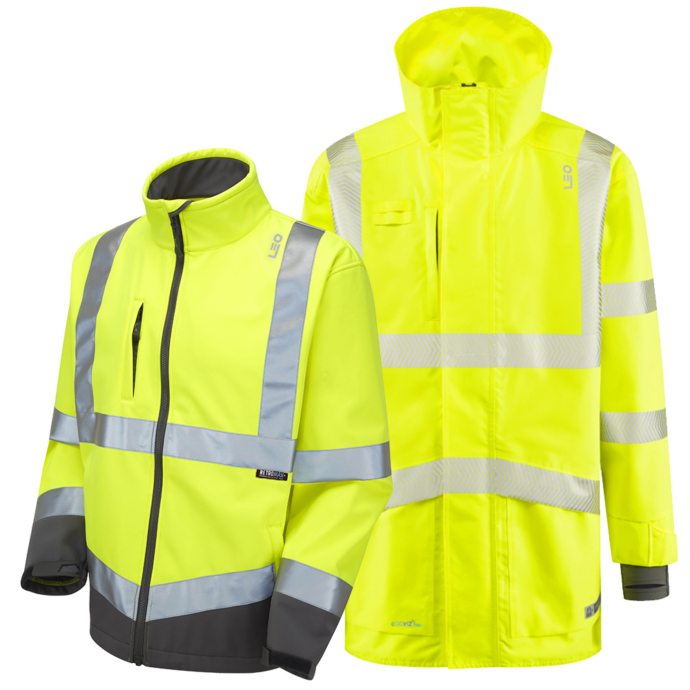 [A04/SJ01-Y-LEO-S] CLOVELLY + BUCKLAND Leo 3-in-1 Anorak + Softshell Jacket (S)