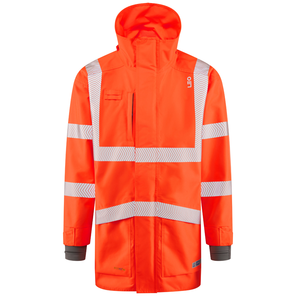 [A04-O-LEO-S] CLOVELLY Leo EcoViz 15K Performance+ Breathable Anorak (S)