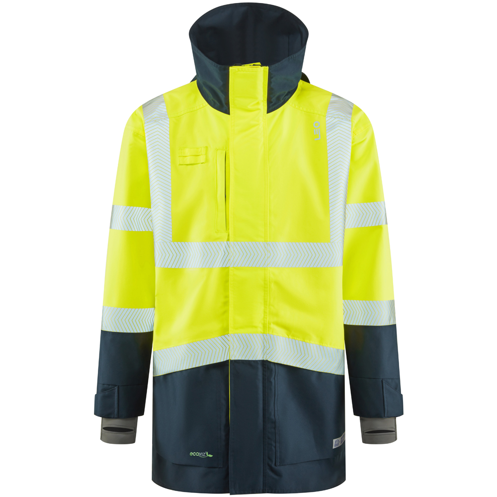 [A04-Y/NV-LEO-S] CLOVELLY Leo EcoViz 15K Performance+ Breathable Anorak (S)