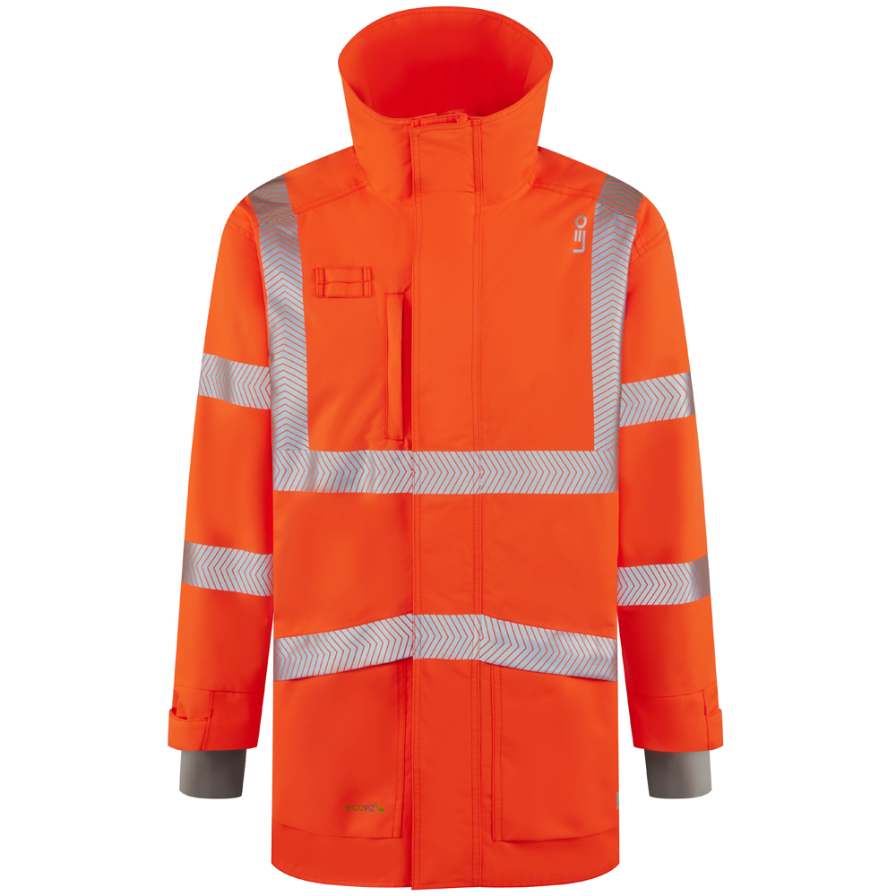 [A08-O-LEO-S] PETROC Leo EcoViz 10K Performance+ Dobby Fleece-Lined Anorak (S)
