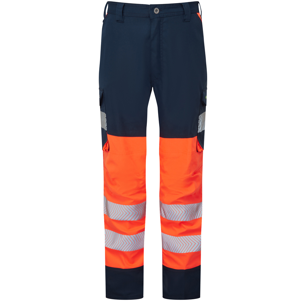 [CL05-O/NV-LEO-10R] WINSWELL Leo EcoViz Womens Lightweight Polyester Stretch Cargo Trouser (10R)