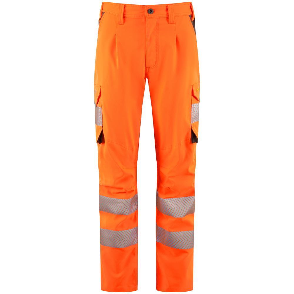 [CL05-O-LEO-10R] WINSWELL Leo EcoViz Womens Lightweight Polyester Stretch Cargo Trouser (10R)