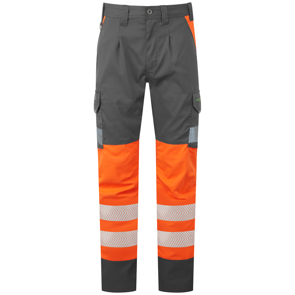 [CT05-O/GY-LEO-30R] WINSFORD Leo EcoViz Lightweight Polyester Stretch Cargo Trouser (30R)
