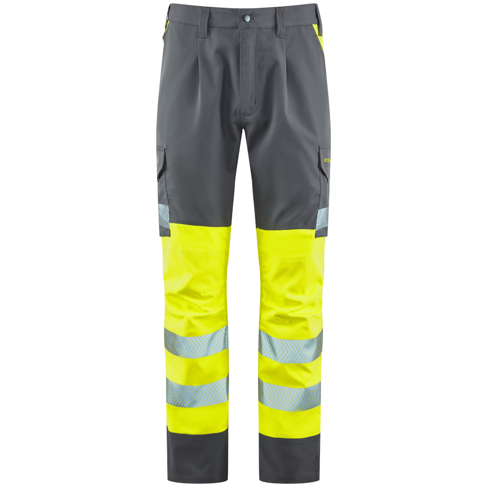 [CT05-Y/GY-LEO-30R] WINSFORD Leo EcoViz Lightweight Polyester Stretch Cargo Trouser (30R)