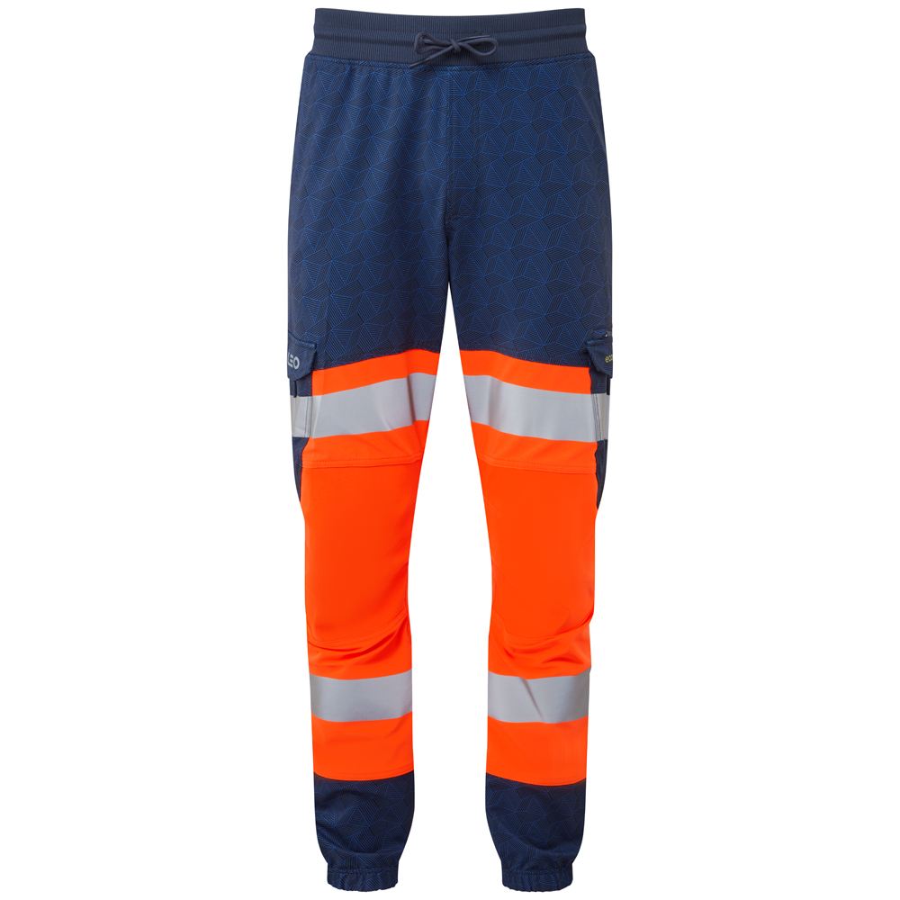 [JT01-O/NP-LEO-XS] HAWKRIDGE Leo EcoViz High Performance 4X Stretch Trouser (XS)