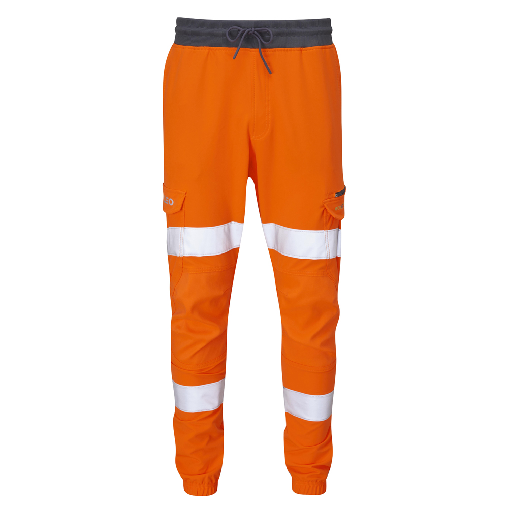 [JT01-O-LEO-XS] HAWKRIDGE Leo EcoViz High Performance 4X Stretch Trouser (XS)
