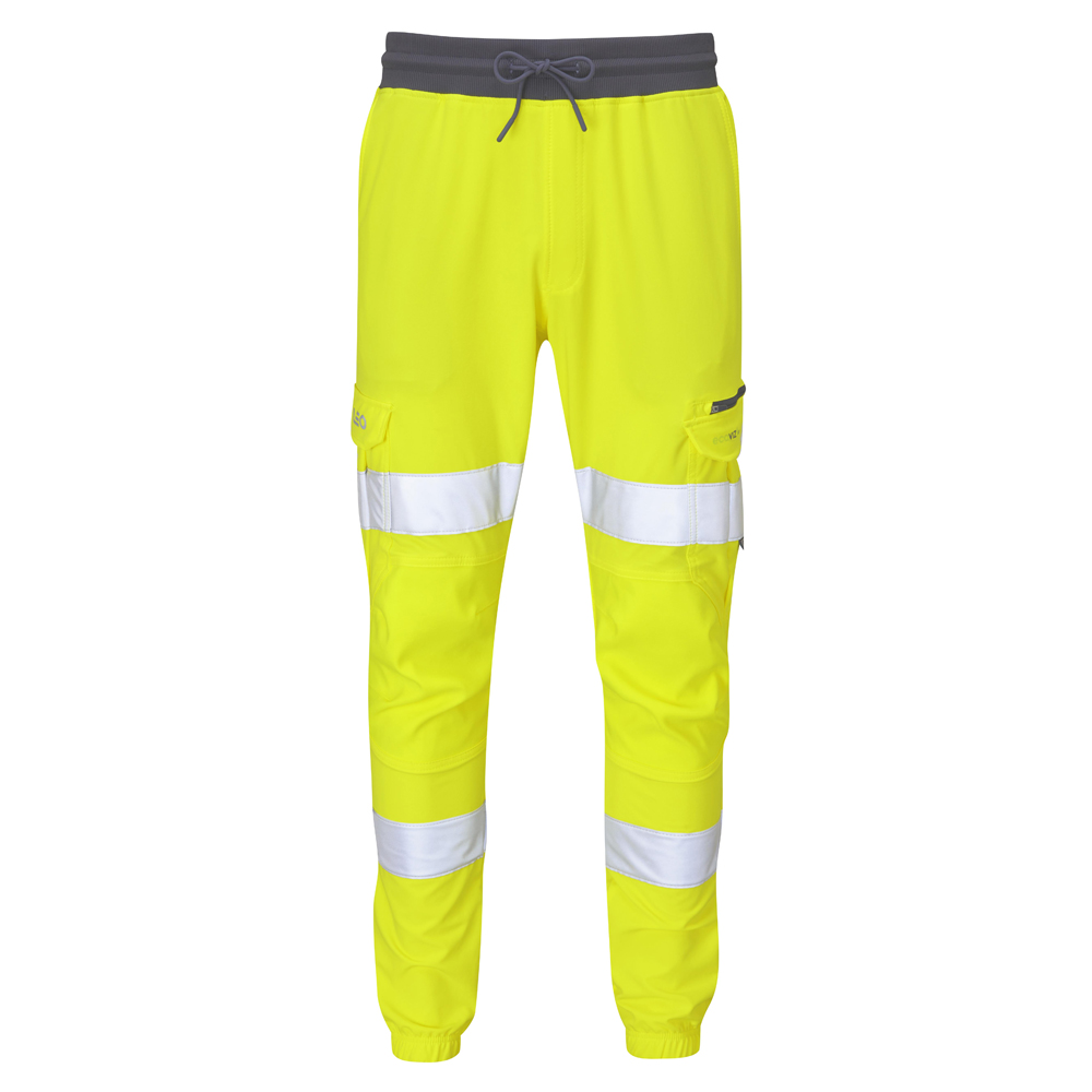 [JT01-Y-LEO-XS] HAWKRIDGE Leo EcoViz High Performance 4X Stretch Trouser (XS)