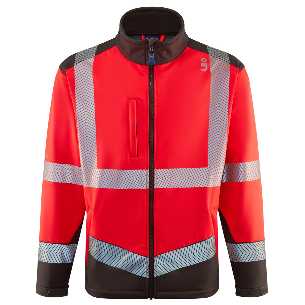BOWDEN Leo EcoViz Performance+ Softshell Jacket