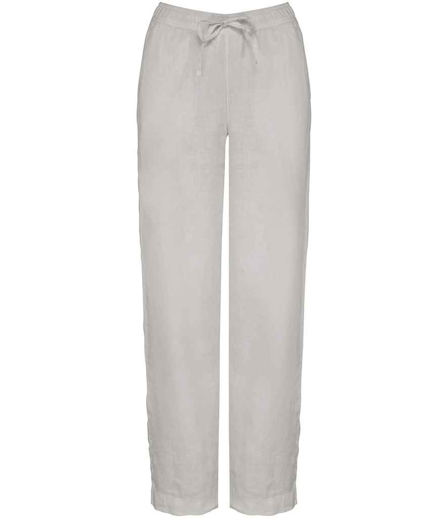 [SP733 WNV XS] Spasso Ladies Washed Trousers (XS, Washed Navy)