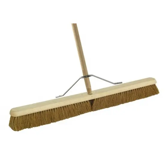 36" Coco Platform Broom with 54” Shaft & Stay