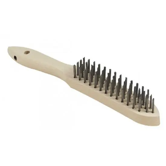 [B-WIRBHB] 4 Row Wire Brush & Scraper