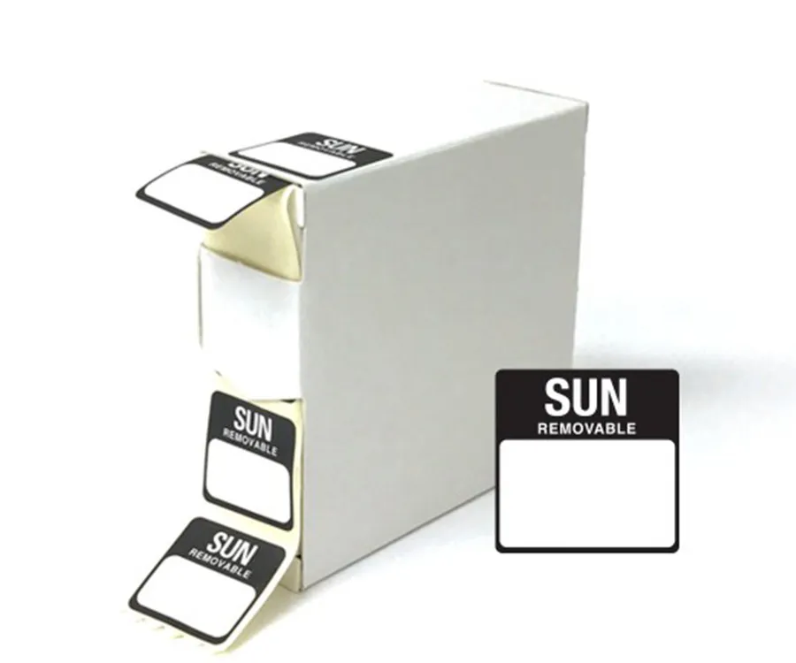 [BC-DDSUN] Sunday Day Dot Labels 1000 25mm [DY050]