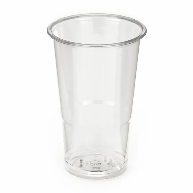 [BC-DHPG17207CE] Disposable Tumbler, Half Pint to line rPET(1000)