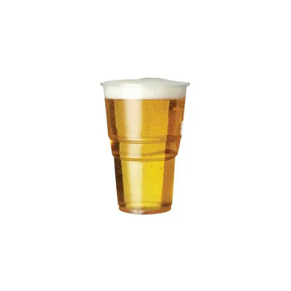 Pint to Brim Clear Polypropylene Cups (20x50 per case)