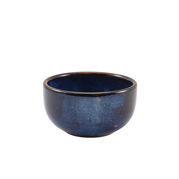 Terra Porcelain Aqua Blue Round Bowl 11.5cm