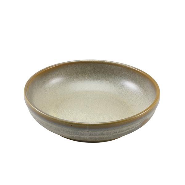 Terra Porcelain Matt Grey Coupe Bowl 20cm