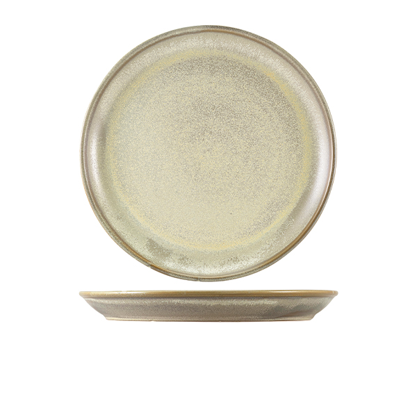 [BC-NCP-PMG27] Terra Porcelain Matt Grey Coupe Plate 27.5cm
