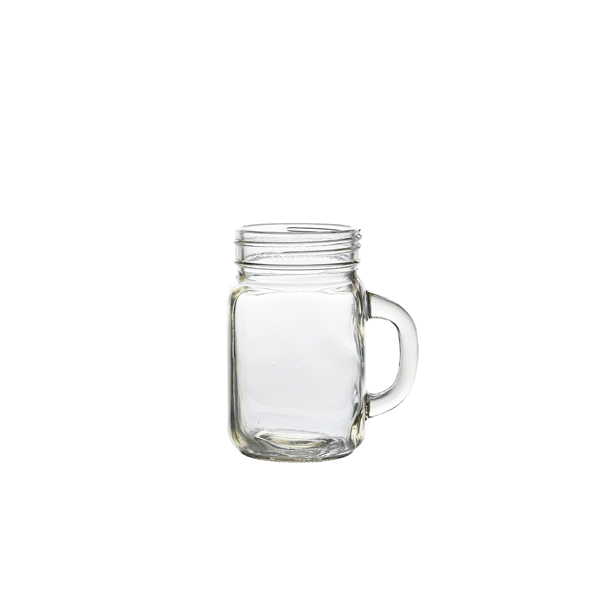 [BC-NMAS450] Genware Glass Mason Jar 43.5cl / 14.7oz 120 x 73mm (H x W)