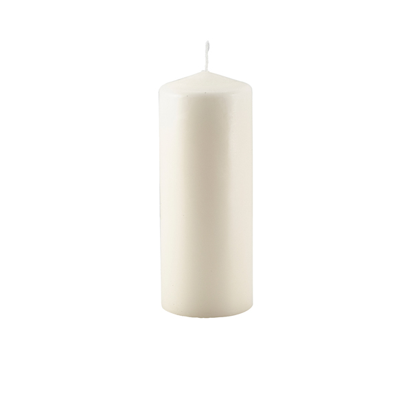 Pillar Candle 20cm H X 7cm Dia Ivory