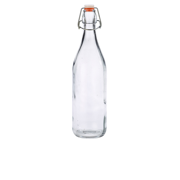 [BC-NSWB001] Genware Glass Swing Bottle 1L / 35oz