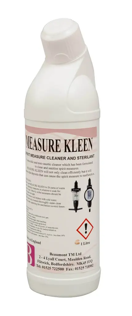 Optic/Spirit Measure Cleaner (1 litre)
