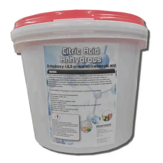 [C-CA10] Citric Acid [10 Kgs]