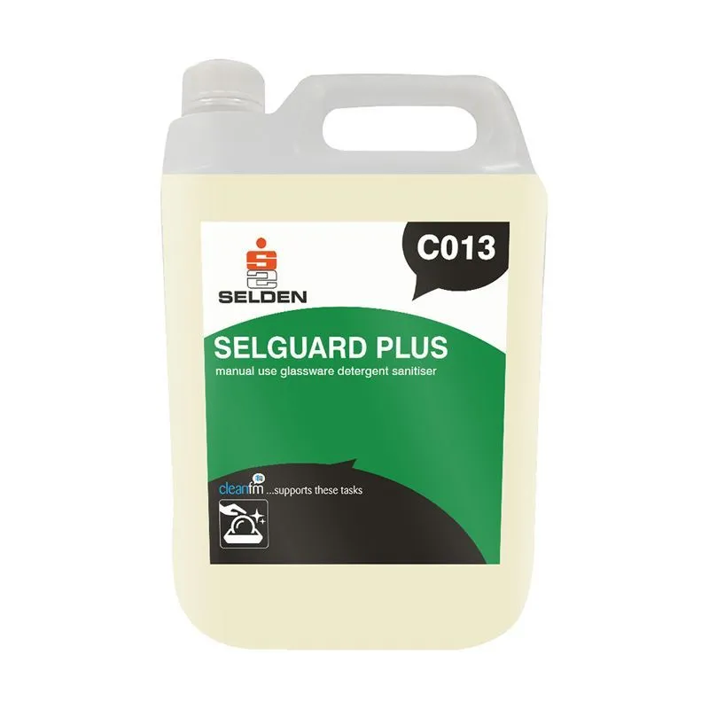 Selguard Plus Hand Wash Detergent for Glasses (5ltrs)