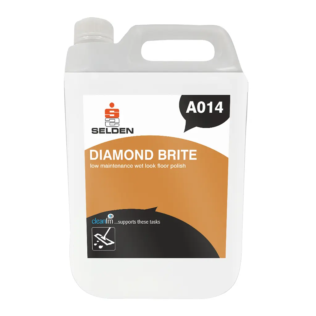 Diamond Brite Wet Look Floor Polish (5ltrs)